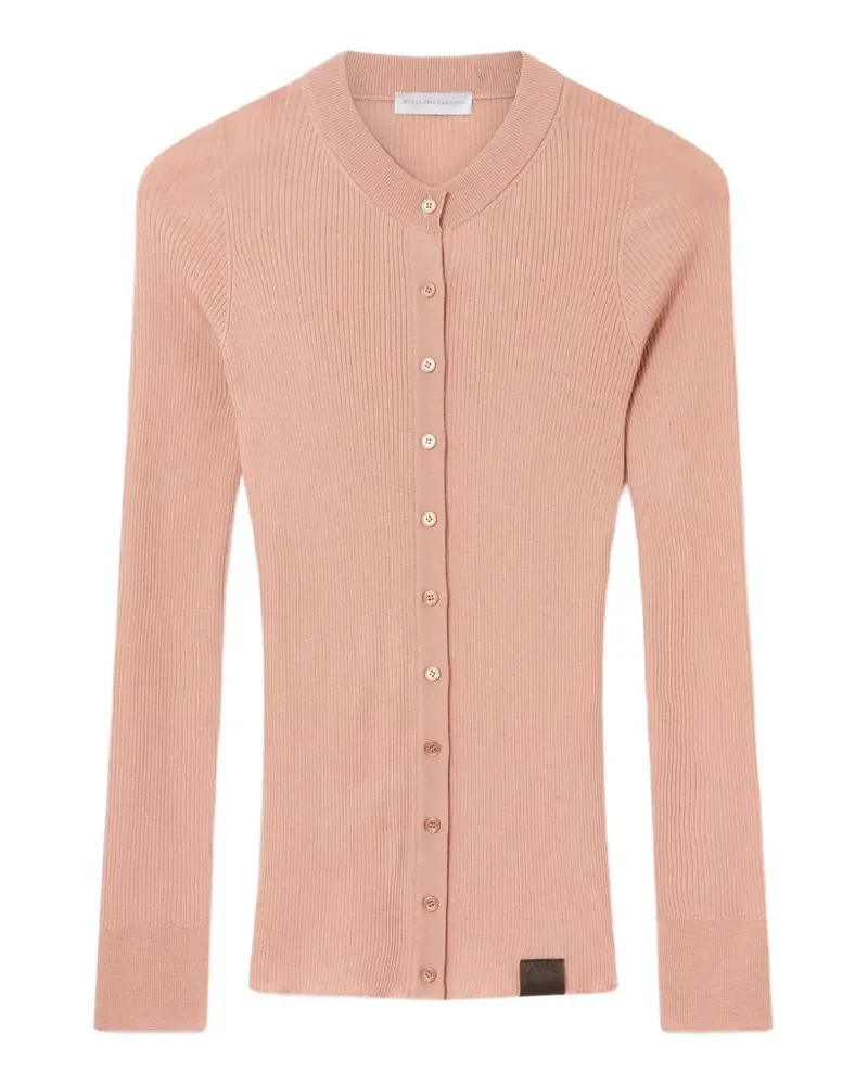 Stella McCartney crew-neck cardigan - Rosa Rosa