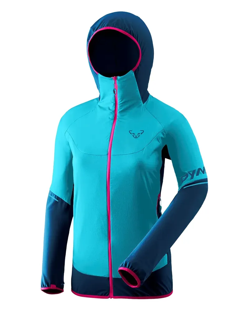 Dynafit Jacke mit Logo-Print - Blau Blau
