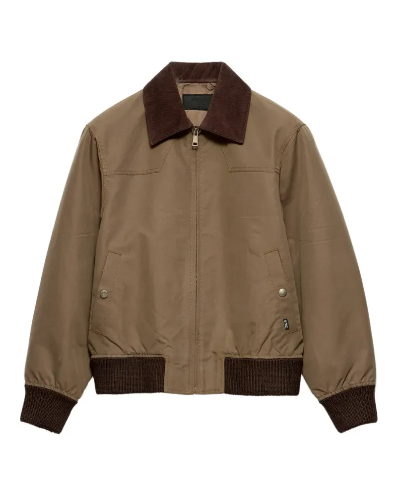 Prada Jacke aus Denim - Braun Braun
