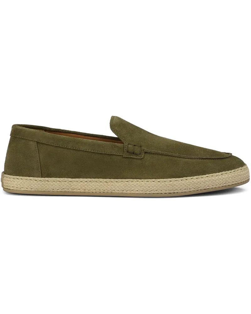 Doucal´s Espadrilles aus Wildleder - Grün Grün