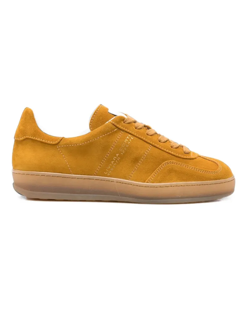 Liviana Conti Sneakers mit Logo-Print - Gelb Gelb