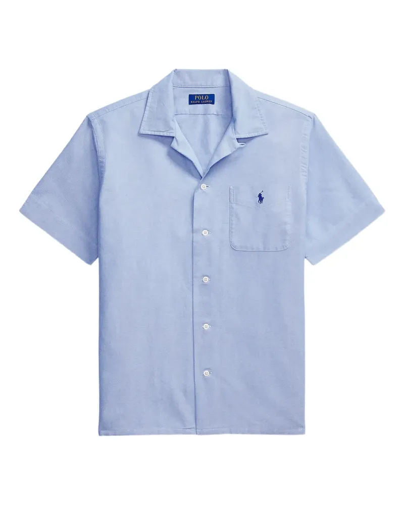 Ralph Lauren Camp Hemd - Blau Blau