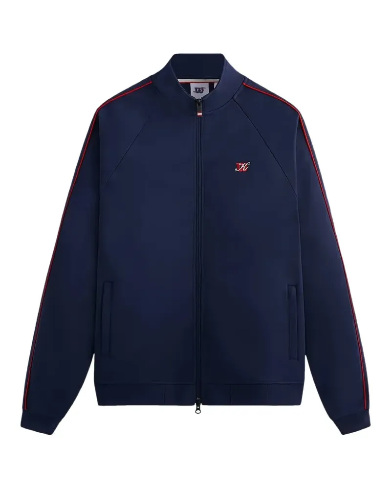 KITH x Wilson Clifton zip-up sweatshirt - Blau Blau