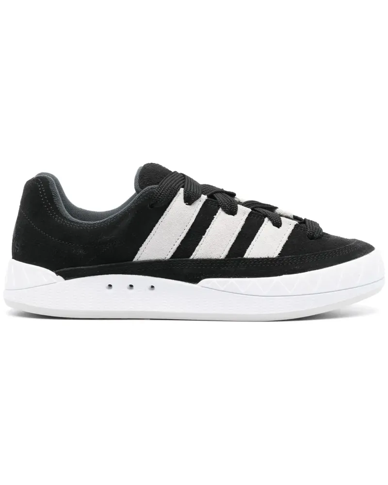 adidas Adimatic Sneakers mit Logo-Stickerei - Schwarz Schwarz