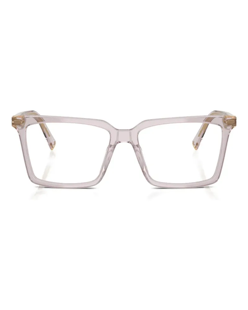 Miu Miu Brille mit eckigem Gestell - Rosa Rosa