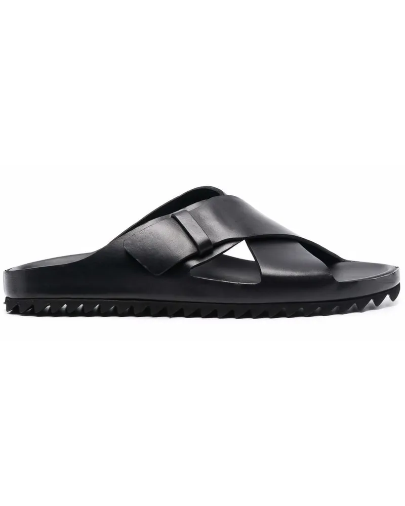 Officine Creative Italia Agora Slipper - Schwarz Schwarz