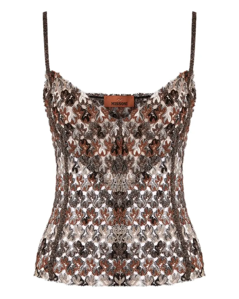 Missoni Gehäkeltes Oberteil - Nude Nude