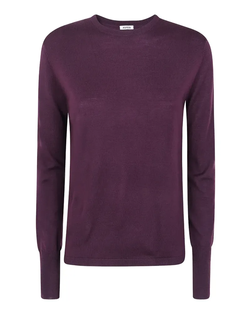 ASPESI Langärmeliger Pullover - Rot Rot