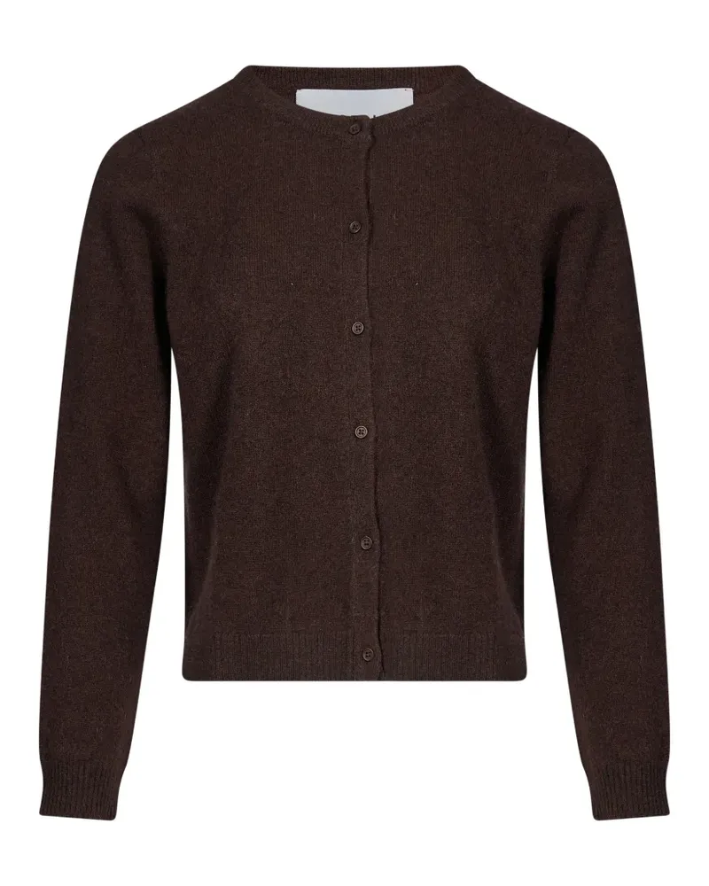 Gotha Naline Cardigan mit Knöpfen - Braun Braun