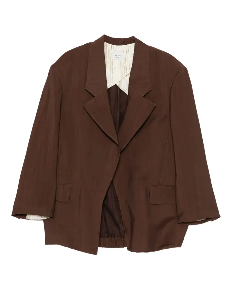 ALYSI Jacke mit Taschen - Braun Braun