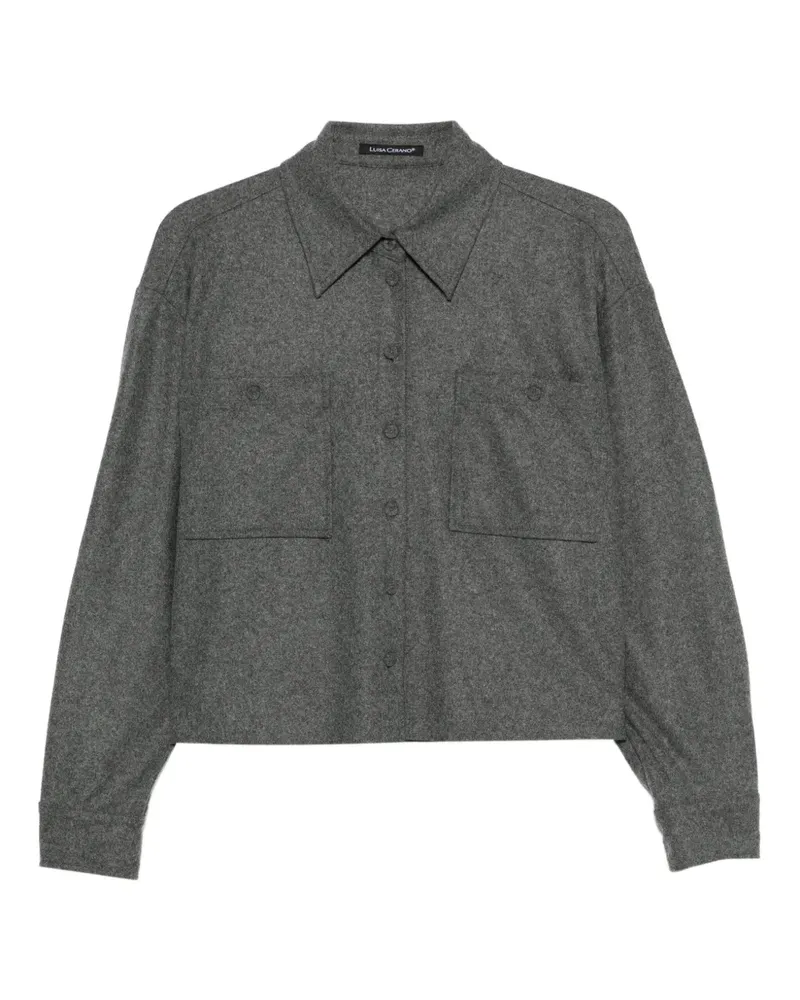 Luisa Cerano Jacke mit Taschen - Grau Grau