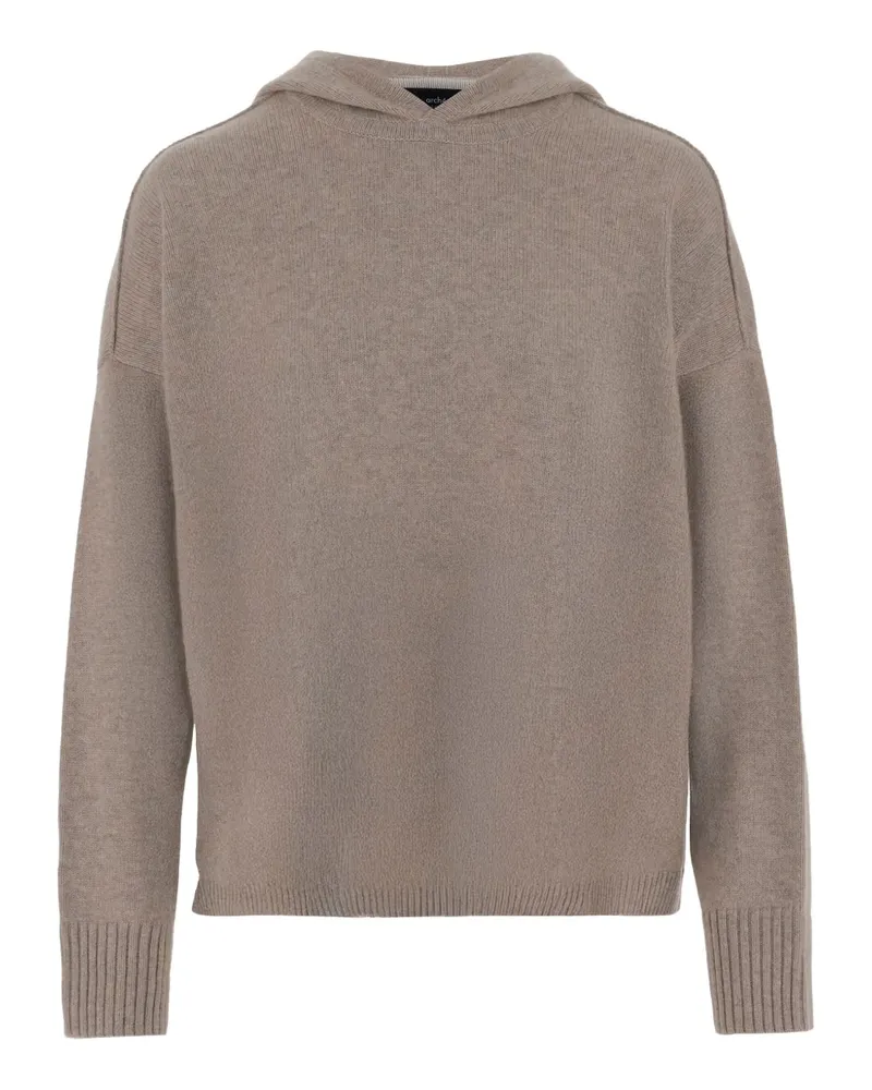 arch4 Hoodie aus Kaschmir - Nude Nude