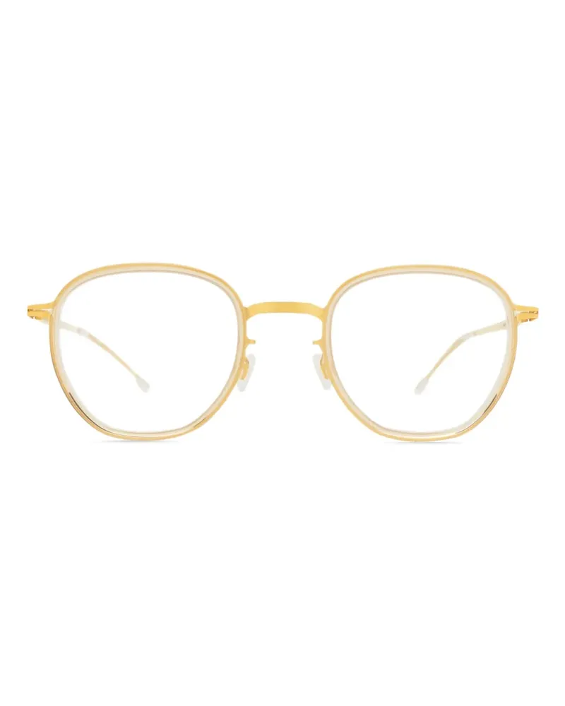 Mykita Geometrische Kiva Brille - Gold Gold
