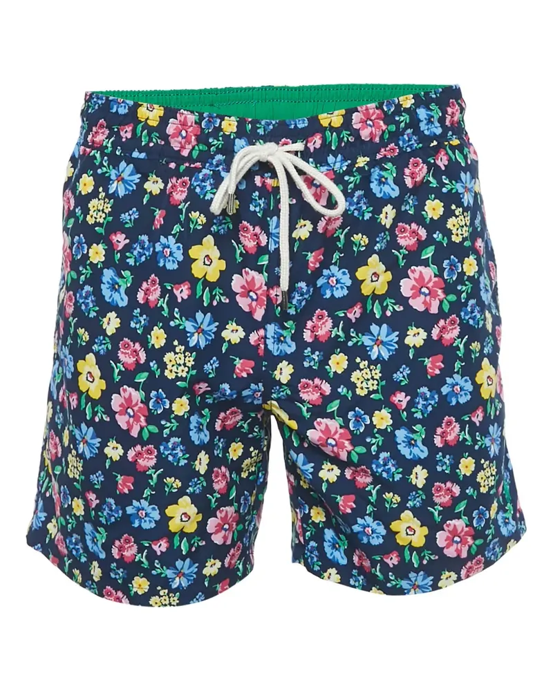Ralph Lauren floral-print swim shorts - Blau Blau