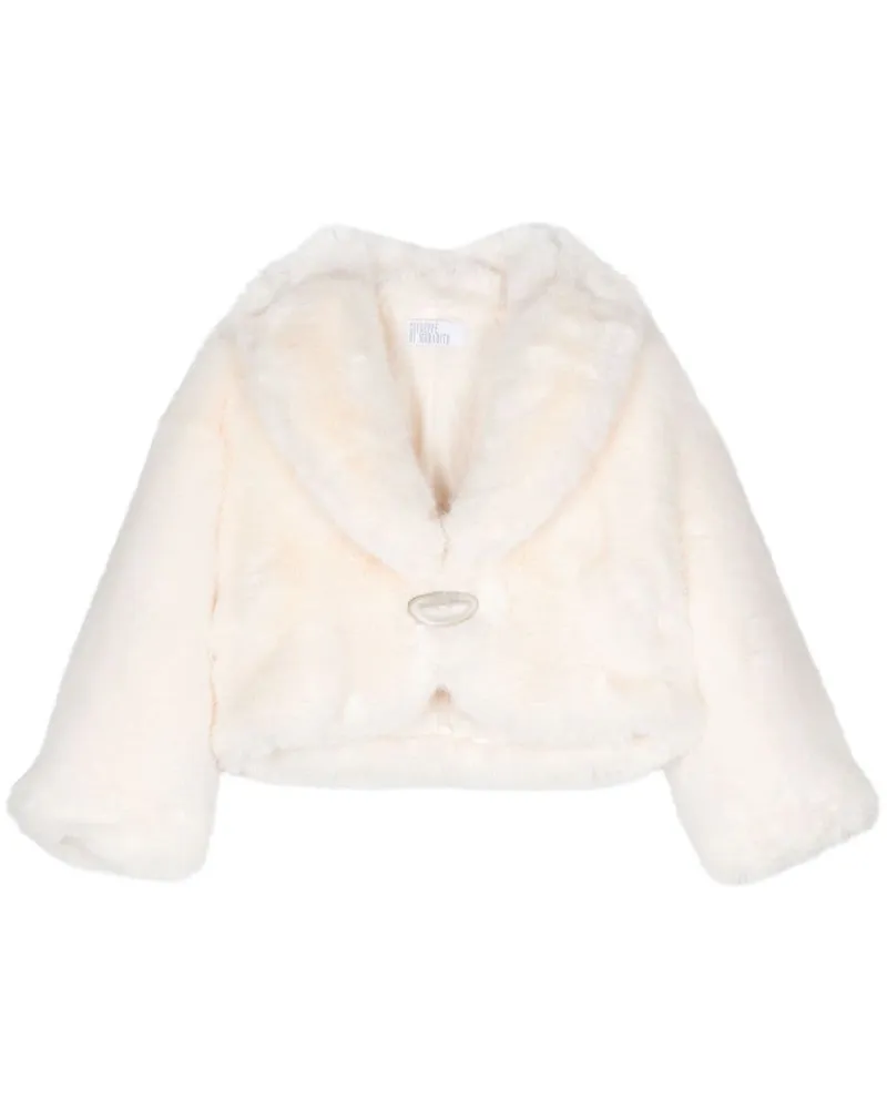 Giuseppe di Morabito Jacke mit Brosche - Weiß Weiß