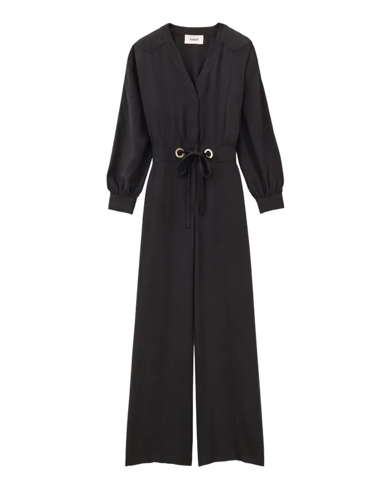 ba&sh Pere drawstring-waist jumpsuit - Schwarz Schwarz