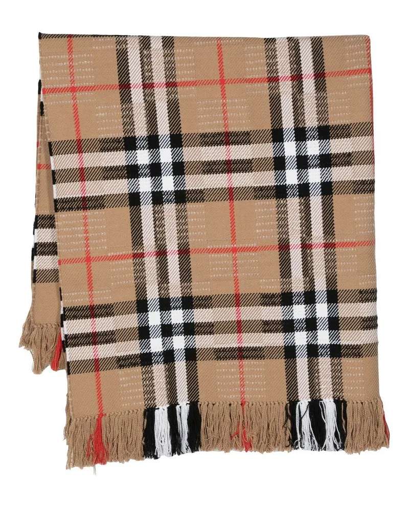 Burberry Schal mit Vintage-Check - Nude Nude