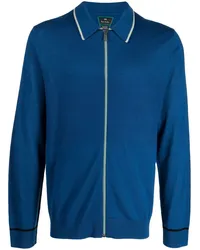 Paul Smith Cardigan mit Reißverschluss Blau