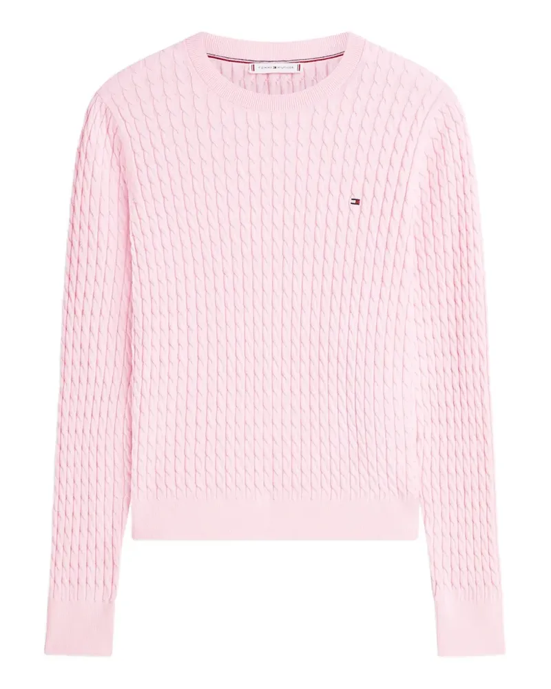 Tommy Hilfiger cable knit sweater - Rosa Rosa