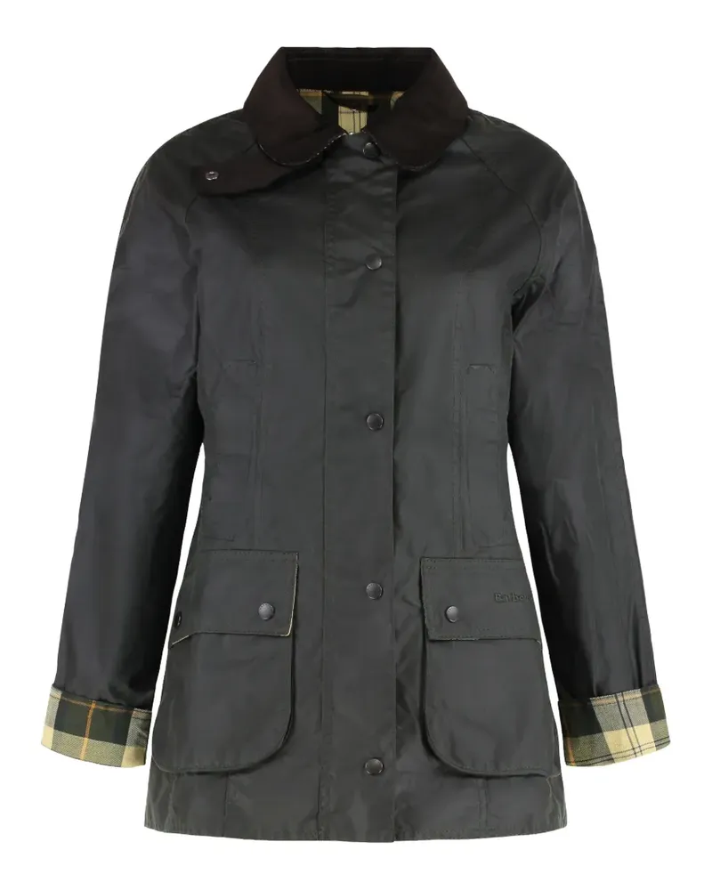 Barbour Beadnell waxed-cotton jacket - Grün Grün