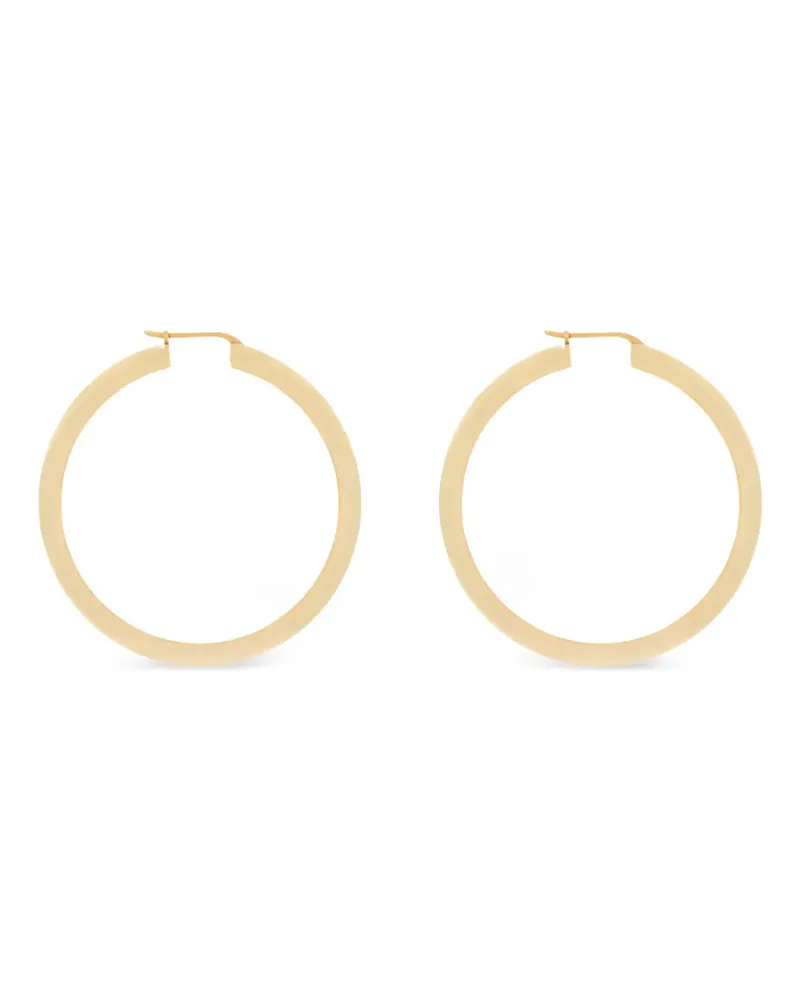 Saint Laurent Circle Simple Ohrringe - Gold Gold