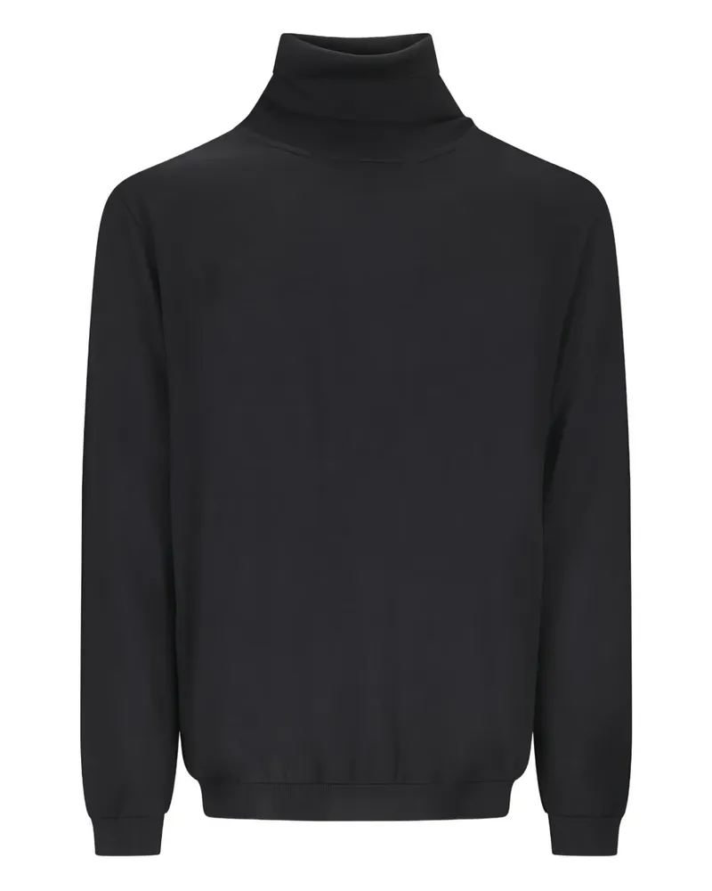 LARDINI Pullover mit Rollkragen - Schwarz Schwarz