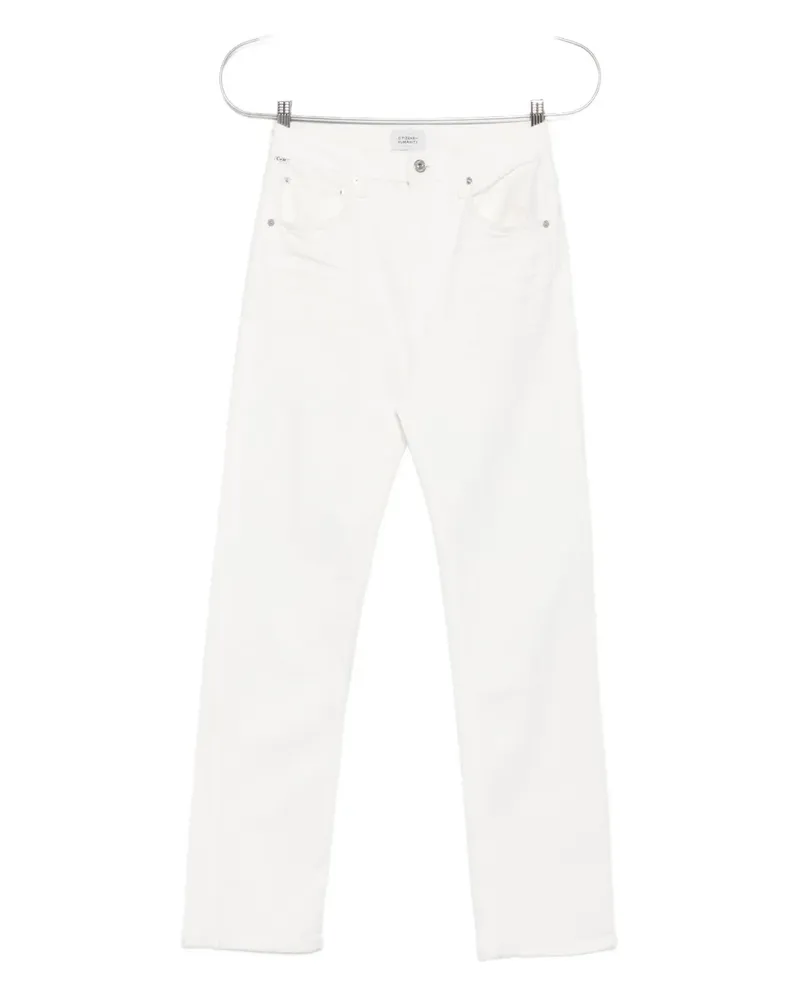 Citizens of humanity Jeans mit Logo-Patch - Weiß Weiß