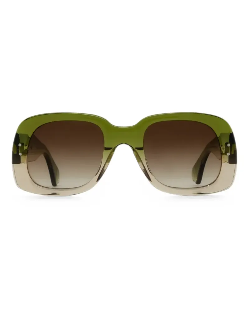 CUBITTS Eckige Killy Sonnenbrille - Grün Grün