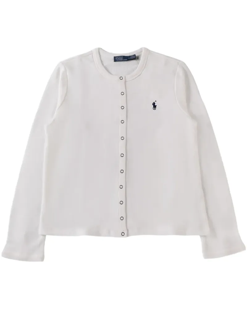 Ralph Lauren Polo Pony cardigan - Weiß Weiß