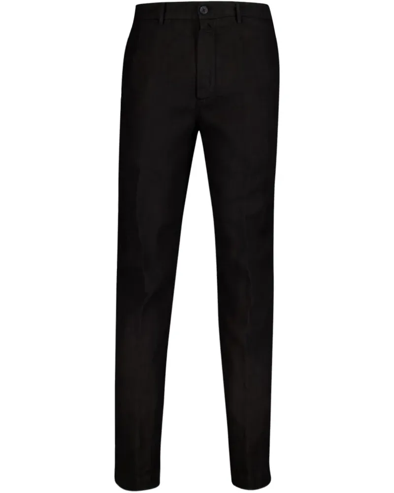 120% Lino Hose aus Leinen - Schwarz Schwarz