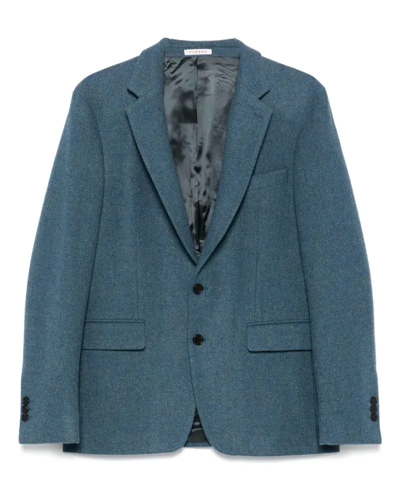 FURSAC Einreihiges Sakko - Blau Blau