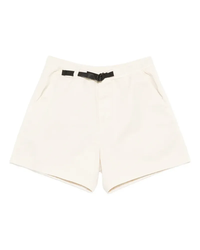 Stone Island belted elasticated-waistband shorts - Nude Nude