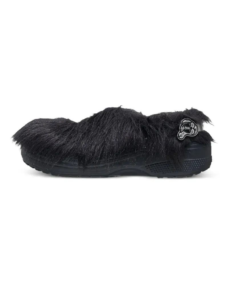 Crocs x Chito faux-fur clogs - Schwarz Schwarz