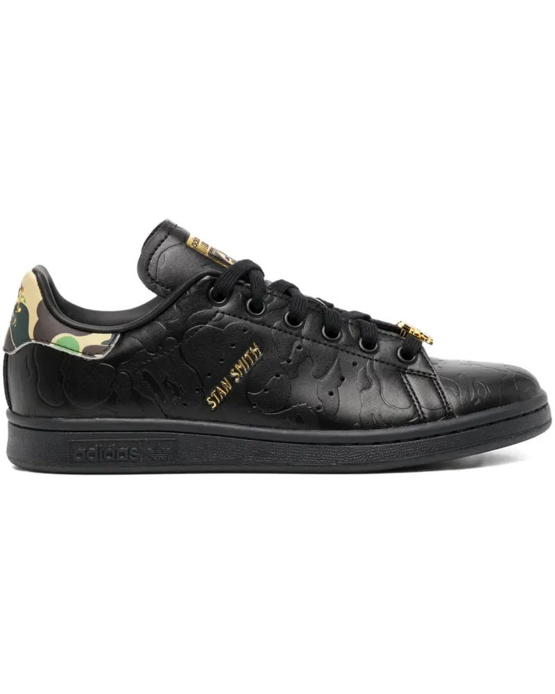 BAPE x adidas Stan Smith Sneakers - Schwarz Schwarz