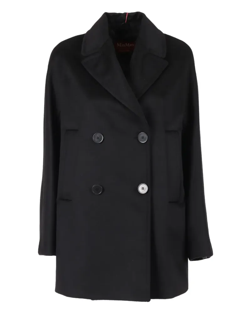Max Mara Sheree double-breasted peacoat - Schwarz Schwarz