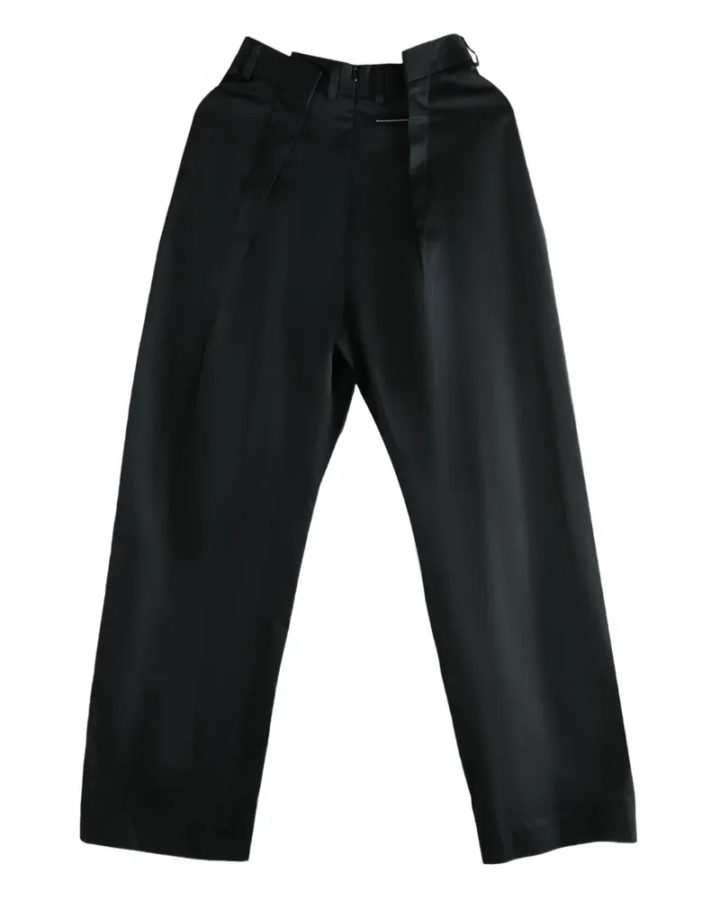 Maison Margiela pleated-front trousers - Schwarz Schwarz