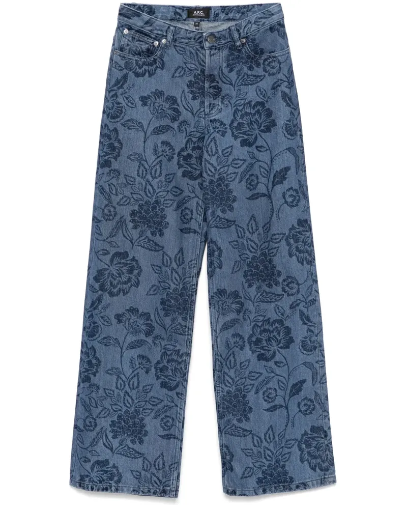 A.P.C. Elisabeth Jeans - Blau Blau
