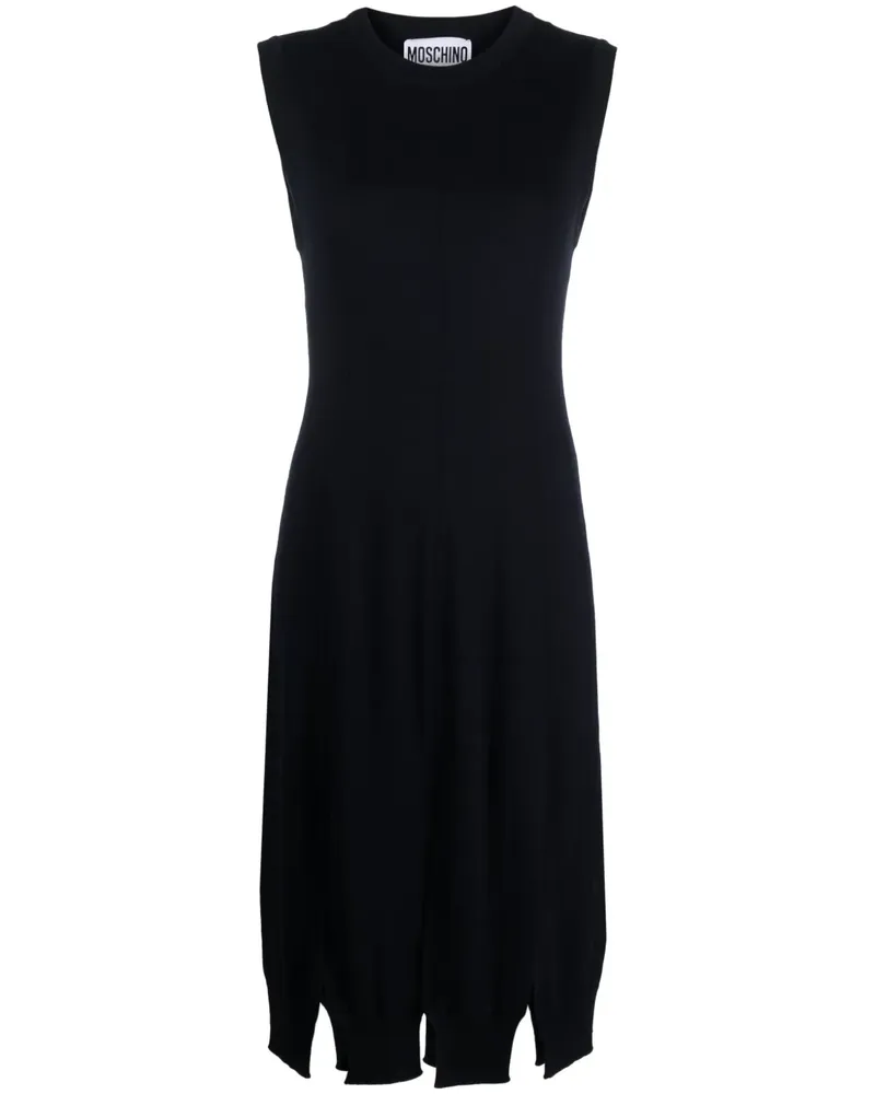 Moschino Ärmelloses Kleid mit Schlitz - Blau Blau