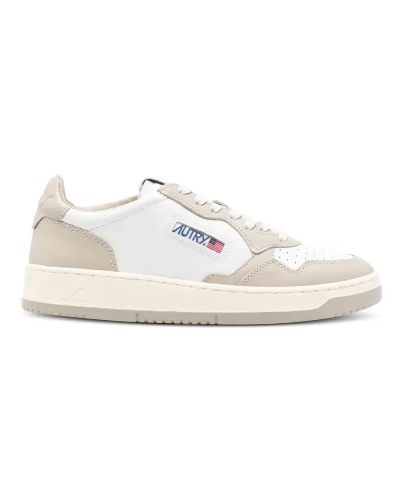 AUTRY Medalist panelled leather sneakers - Weiß Weiß