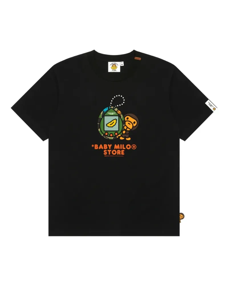 BAPE graphic-print T-shirt - Schwarz Schwarz
