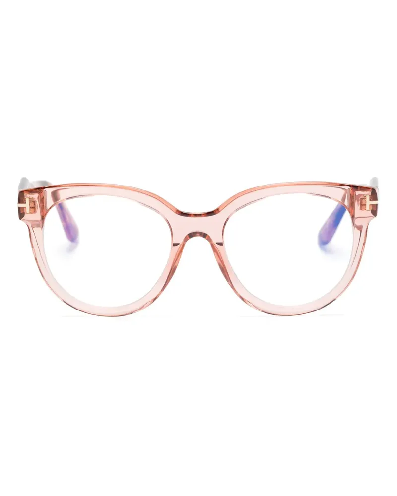 Tom Ford Brille im Butterfly-Design - Rosa Rosa