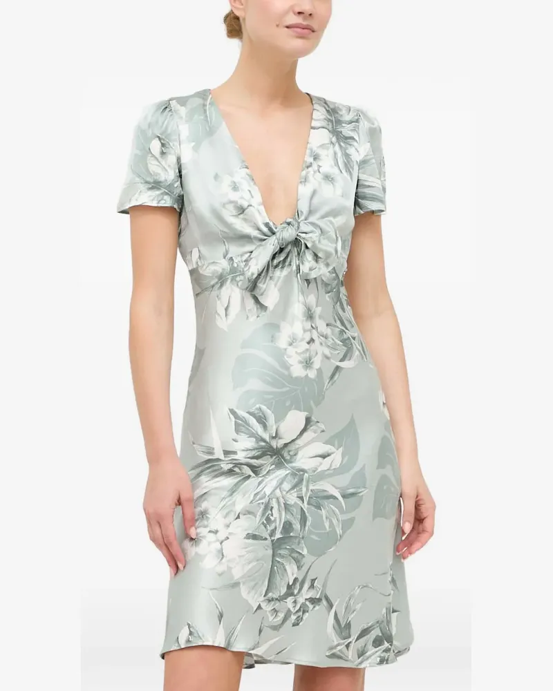 Guess Minikleid mit Blumen-Print - Blau Blau