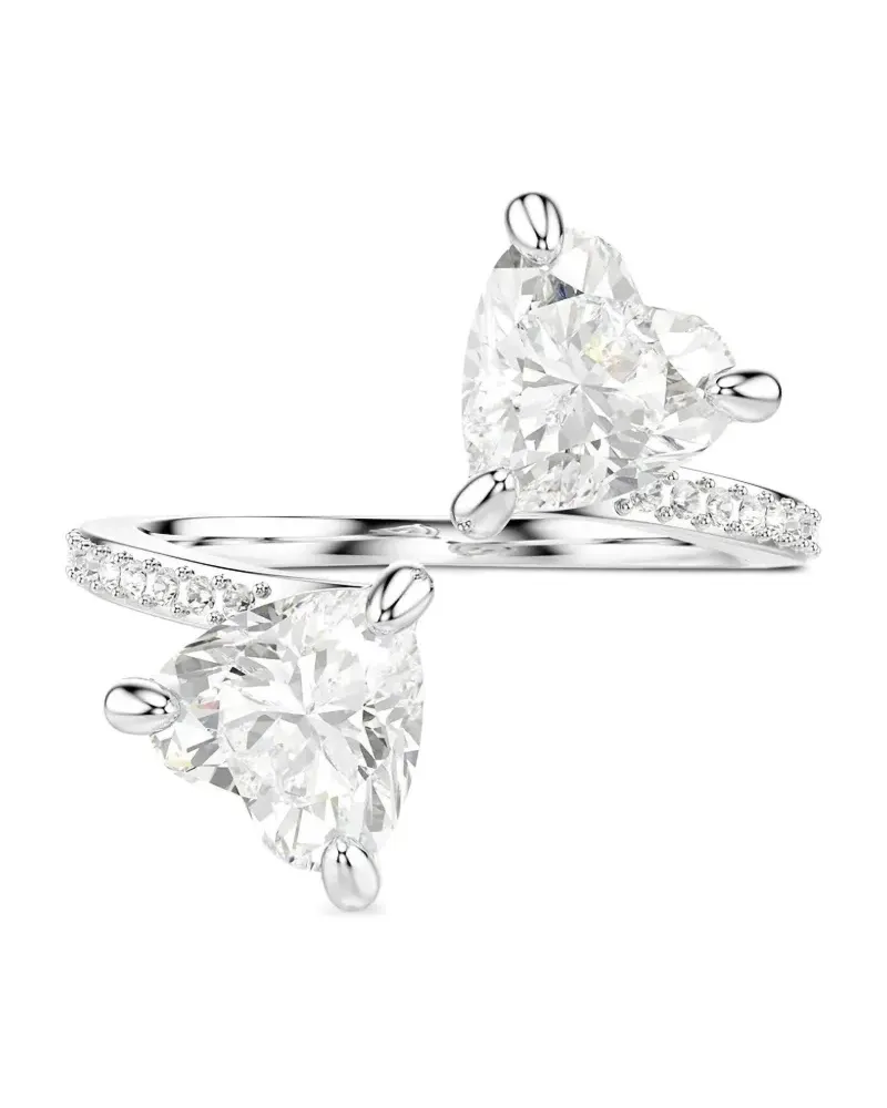 Swarovski Offener Mesmera Attract Ring - Silber Silber