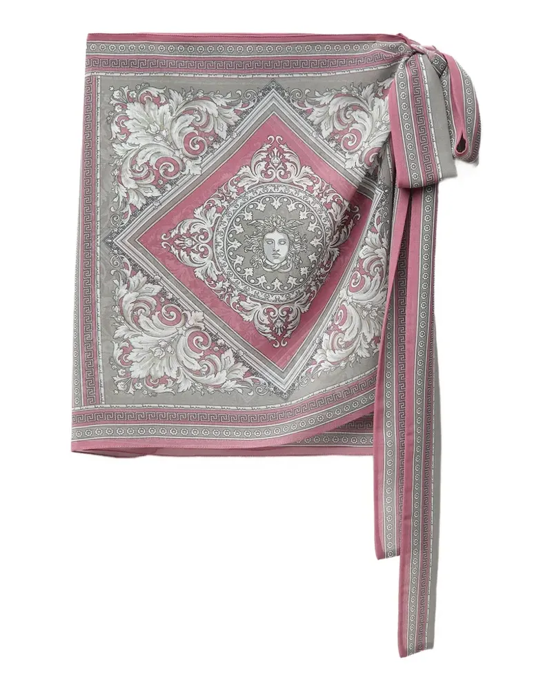 Versace Sarong mit Barocco-Muster - Grün Grün