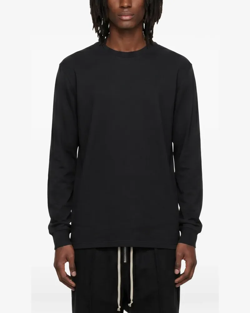Rick Owens long-sleeve T-shirt - Schwarz Schwarz