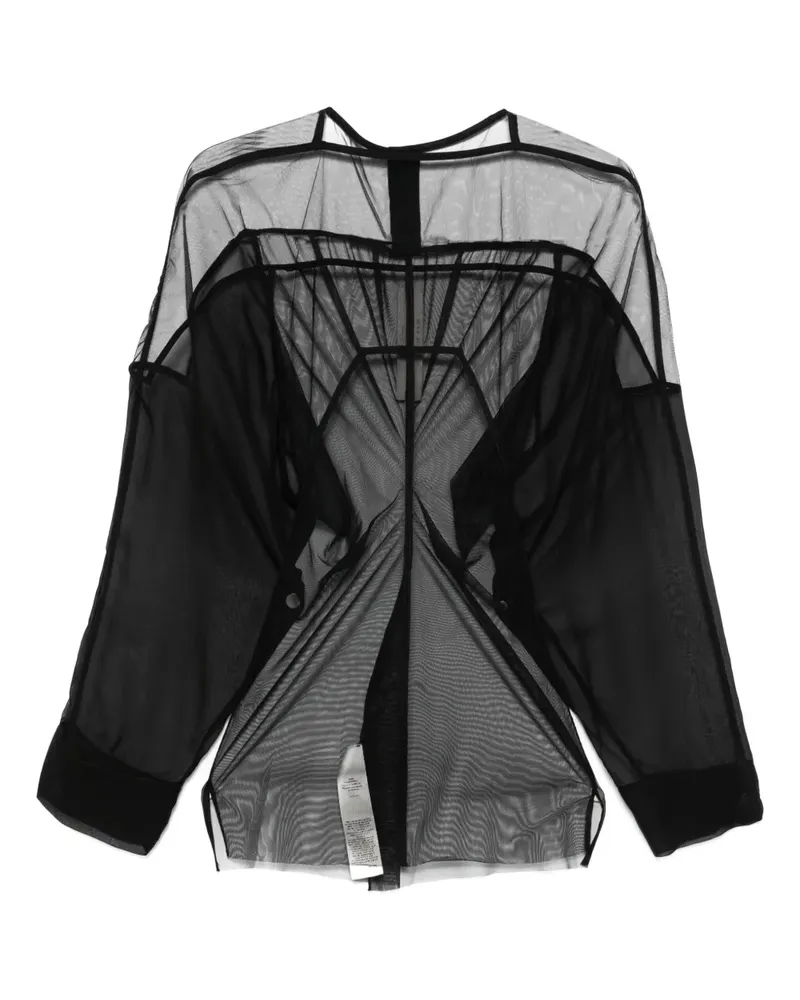 Rick Owens Collage' T-Shirt - Schwarz Schwarz