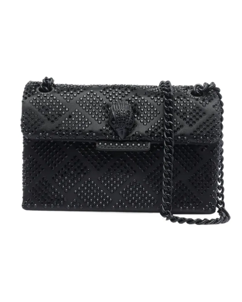 Kurt Geiger mini crystal kensington bag - Schwarz Schwarz