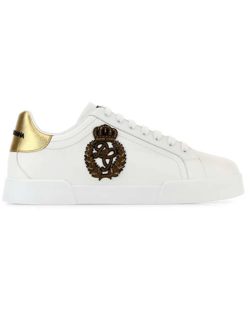 Dolce & Gabbana Portofino Sneakers - Weiß Weiß