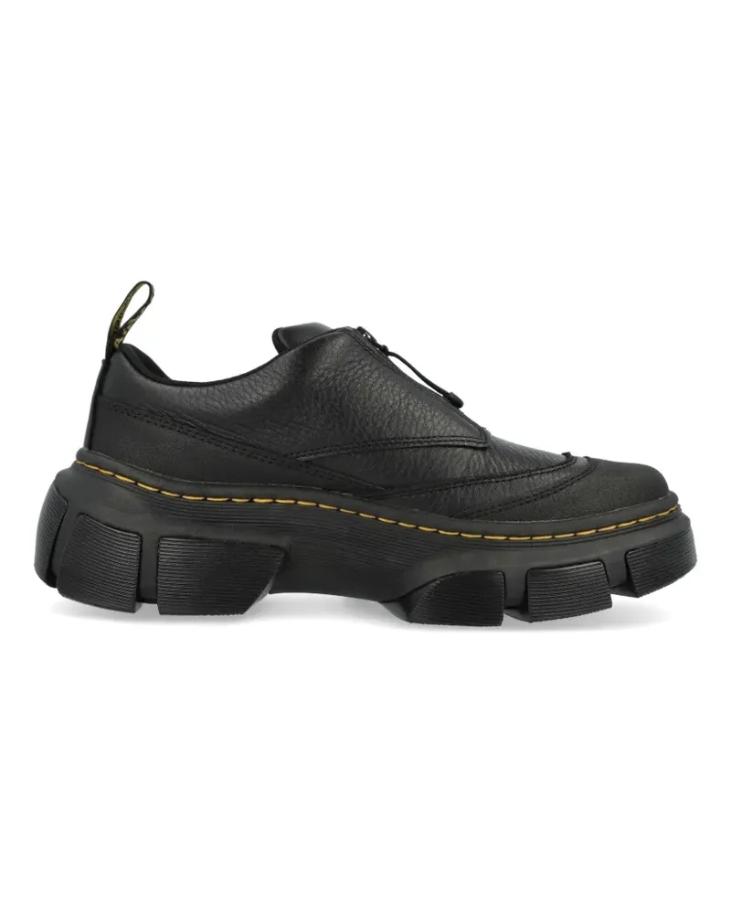 Dr.Martens DMXL zip platform leather shoes - Schwarz Schwarz