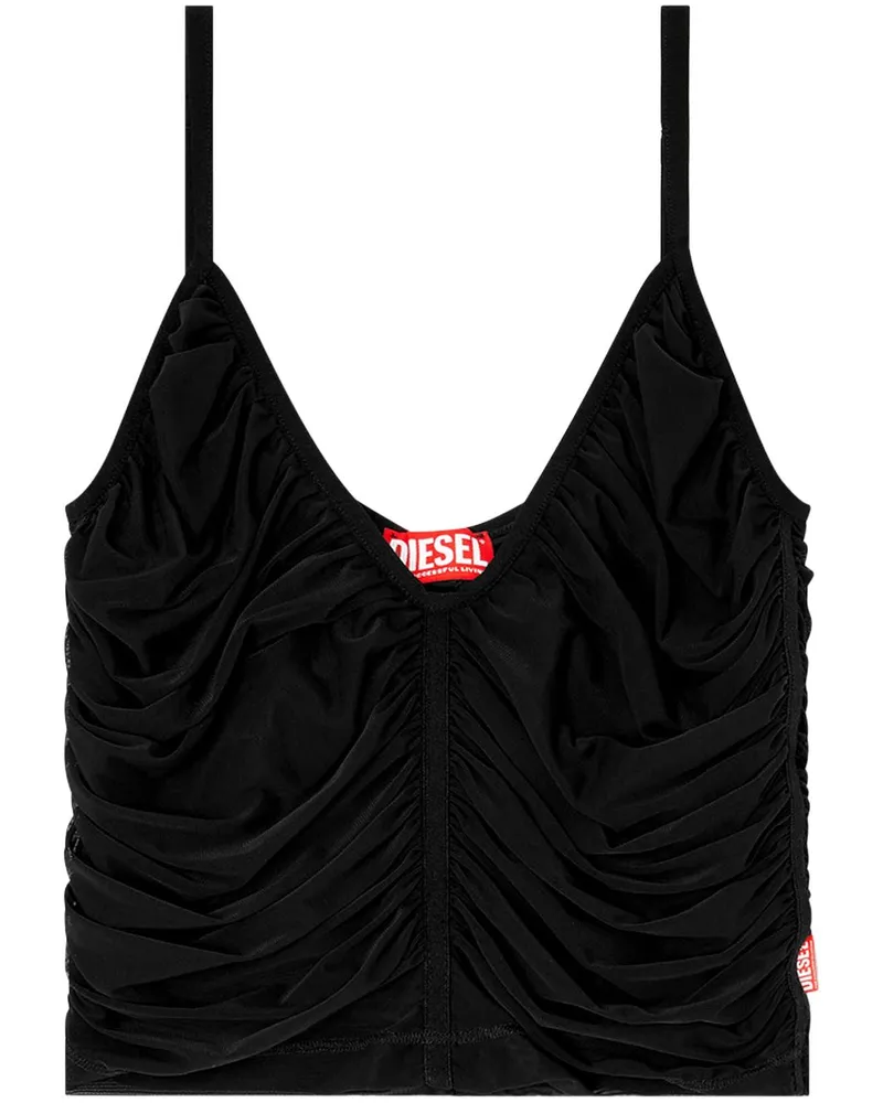 Diesel T-Aiky Oberteil - Schwarz Schwarz